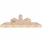 Ekena Millwork Richland Smooth Timber Gable Bracket, Douglas Fir, 60"W x 22"H x 5 1/2"D x 5 1/2"F, 9/12 Pitch GBW060X22X0606RIC00SDF - alternate 4